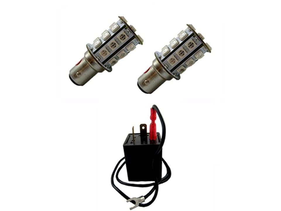 MP-1157-RFB-KIT-AMBER  New RFB Ultra-bright Front Parking/Turn LED Lamp Kit