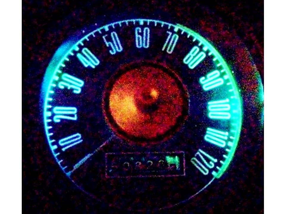 MP-66-LED-GA-AQA-XP 65-66 Mustang Gauge Aqua Led Lamp