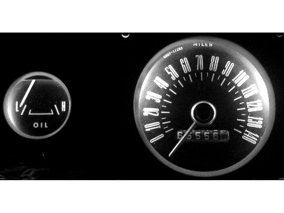 MP-66-LED-GA-WHT-UB 65-66 Mustang Ultra-Bright WHITE LED Gauge Bulb Kit