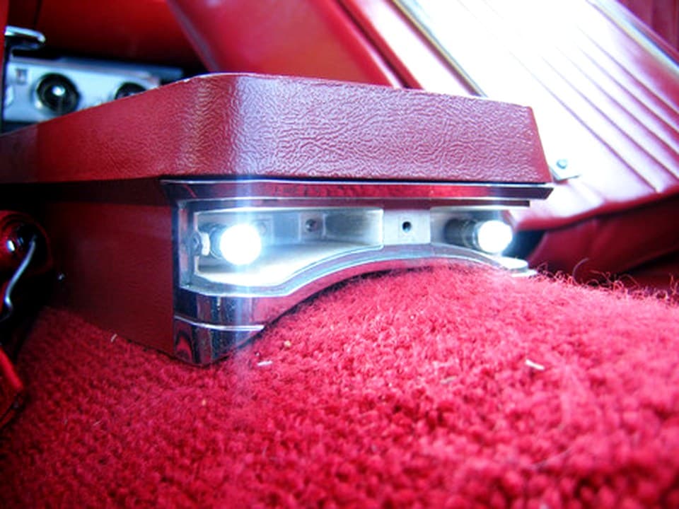 MP-6768-INT-RED 67/68 Mustang Red Interior LED Kit