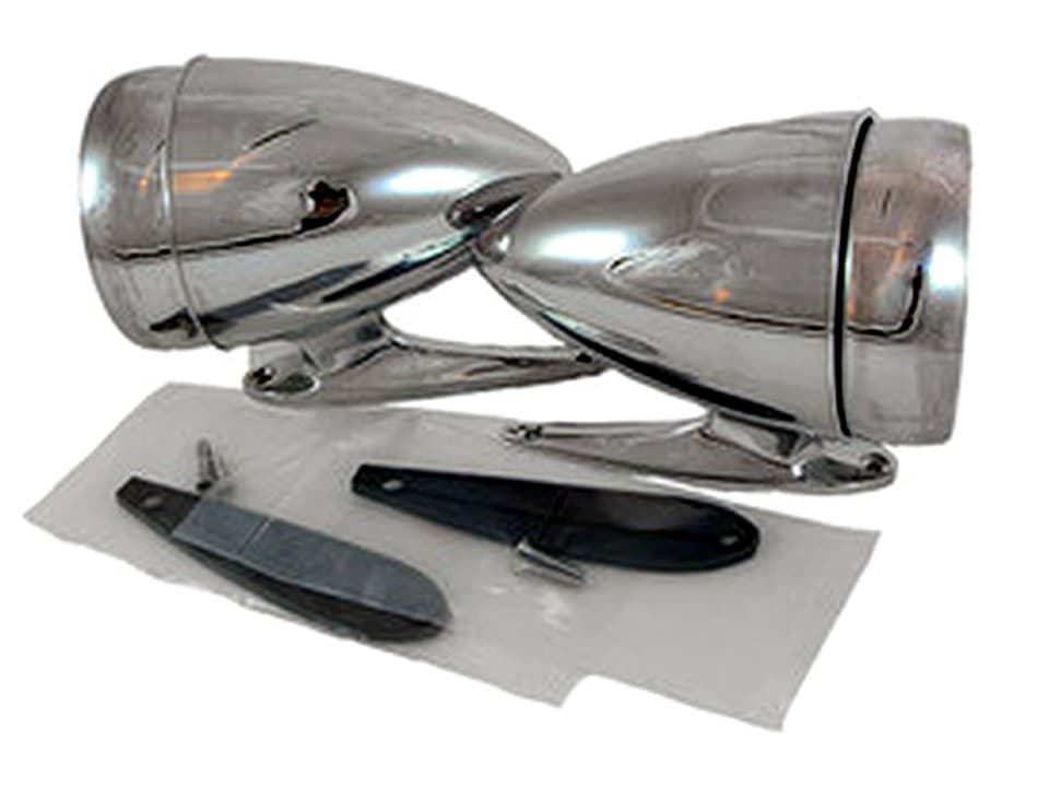 MP-8002-RD-S Bullet Mirror PAIR LED Kit